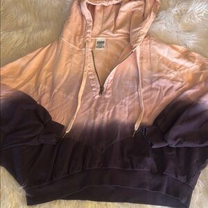 Pink and Purple Ombre Women's Hoodie